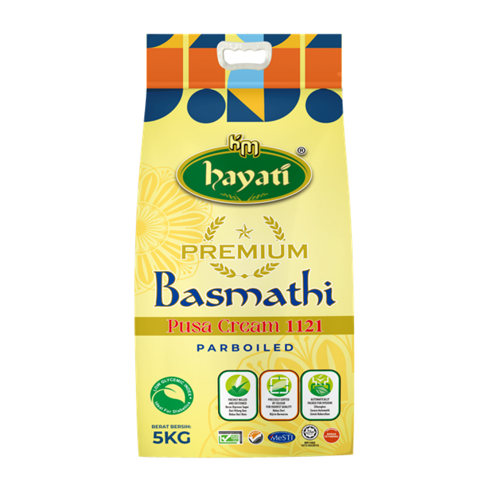 Hayati Basmathi Premium Golden Pusa Cream
